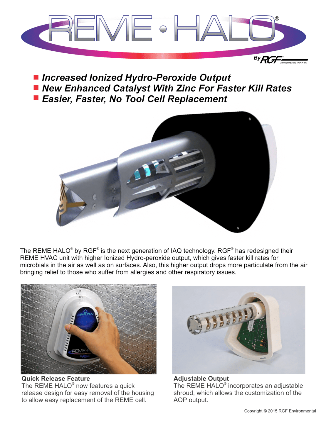 Reme 2024 halo hvac